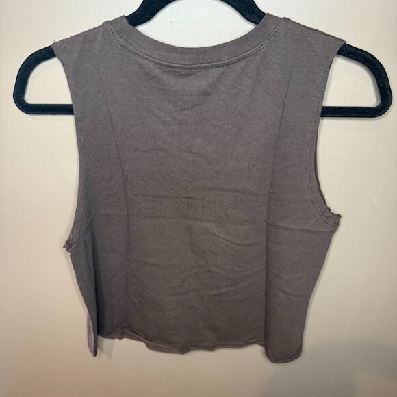 Cropped Mickey Mouse Top - XS - Brown - Picture 3 of 4